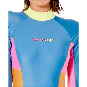 2022 Rip Curl Womens Surf Revival Long Sleeve Surfsuit WLU5CW - Dark Teal